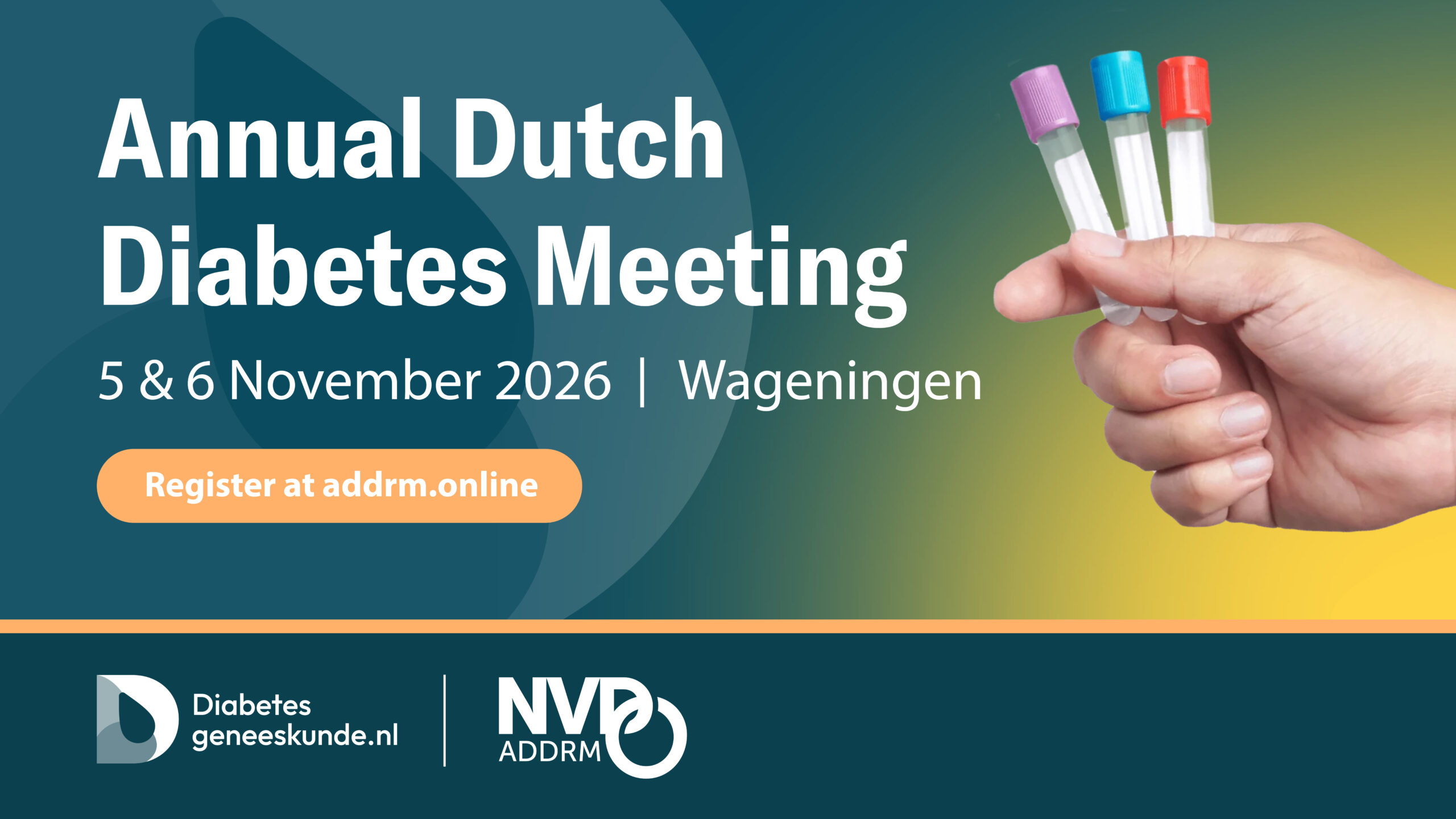 Annual Dutch Diabetes Meeting 2026 - Diabetesgeneeskunde